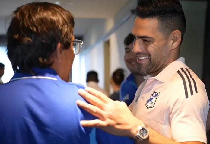 Falcao se unió a la concentración de Millonarios en Buenos Aires