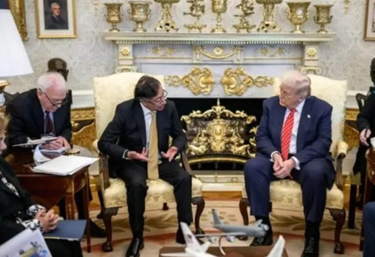 Así fue la reunión a puerta cerrada entre Trump y Petro en la Casa ...