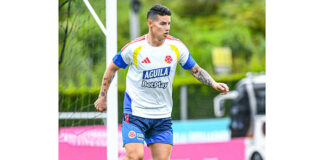 James sueña en grande con la Selección
