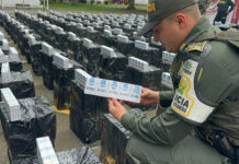 Decomisaron 100 mil unidades de cigarrillos de contrabando