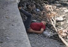 Adulto cayó de calle canal y quedó herido de gravedad en Cantilito