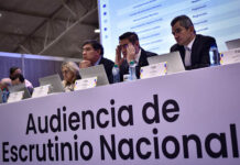 Audiencia nacional de escrutinos arrancó ratificando votación en el exterior
