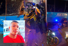 Murió motociclista tras choque con bus cerca a Parques de Bolívar