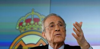Florentino Pérez reelegido presidente del Real Madrid