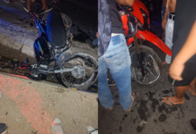 Choque de motos dejó un herido de gravedad en Bonda