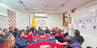 Alcaldía a través de “Me Muevo Segura” capacita a Bomberos para fortalecer la atención a mujeres víctimas de violencia