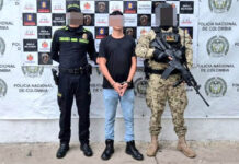 Capturado a alias ‘Calavera’, señalado de abastecer de armas a grupos armados