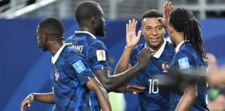Mbappé lideró a Francia dieciseisavos