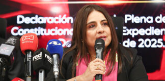 Un llamado a proteger la constitución, hizo presidenta de la Corte