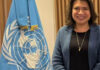 Claudia Mojica asume como número dos de misión de verificación de ONU