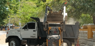 Avanza la pavimentación en tramos de las avenidas Santa Rita y Estudiantes