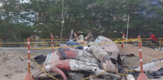 La Piragua de Guillermo Cubillos ‘zozobró’ con sus 12 bogas