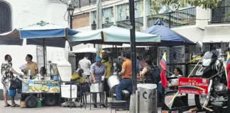 ‘Sancochería a cielo abierto’en la Plaza de San Francisco