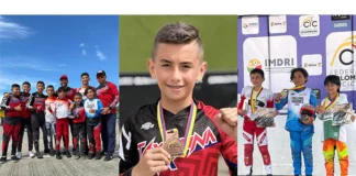 BMX samario celebra títulos y destacada actuación a nivel nacional