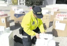 La Polfa decomisó más de 9.300 cajetillas de cigarrillos ilegales