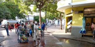 Amigos del Centro Histórico continúan las intervenciones en el sector