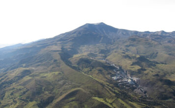 Estado de alerta del volcán Puracé cambia de amarilla a naranja