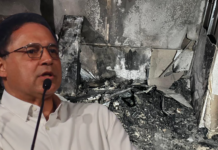 Honorio Henríquez rechazó incendio en el Coliseo Mayor de Santa Marta