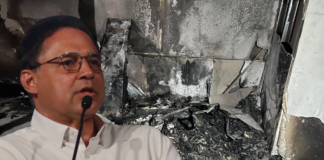 Honorio Henríquez rechazó incendio en el Coliseo Mayor de Santa Marta