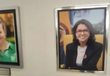 “No di la orden de poner mi retrato”: ministra encargada responde a las denuncias en MinVivienda