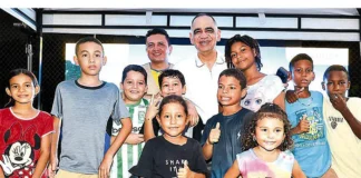 Los Lirios-La Ceiba estrena su nueva cancha múltiple
