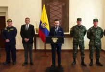 De la Espriella posesionó a la nueva cúpula militar y lanzó advertencia a criminales: “Van a cárceles de verdad”
