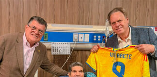 Ramón Jesurún y Zuluaga visitaron a Eduardo Vilarete