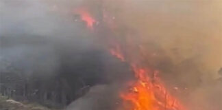 Incendio en Villa de Leyva supera las 60 hectáreas, es el de mayor magnitud activo en el país