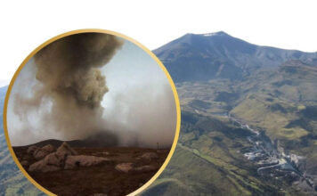 Volcán Puracé mantiene alerta Naranja: SGC reporta cambios importantes en su actividad