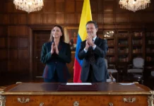 Araújo y Gaona se posesionan como embajadores en EEUU y ONU