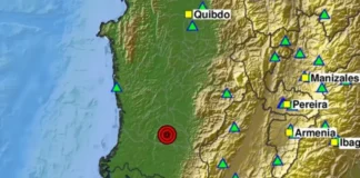 Temblor en Colombia: sismo de 4.6 sacudió al departamento del Chocó
