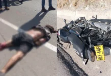 Motociclista murió tras ser arrollado por un camión en la Ruta del Sol