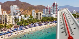 Ideam alerta por 35 grados de temperatura en Santa Marta