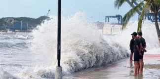 En 48 horas, Onda Tropical tocará las playas samarias con lluvias y vientos