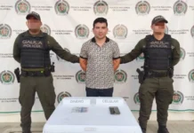 Capturado alias ‘Emmanuel’ por extorsionar a comerciante: le exigía $3 millones para no matarlo
