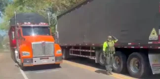EN VIDEO: Habilitada la vía Santa Marta-Palomino tras bloqueo en Calabazo