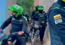 EN VIDEO: Policía incautó cuatro motocicletas en la parte alta de El Yucal