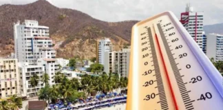 Siguen las altas temperaturas en Santa Marta y la región Caribe