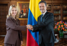 Canciller de Israel celebra llegada de nueva embajadora de Colombia, Tania Gilinski
