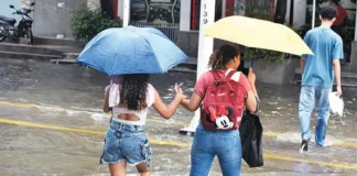 Lluvias ligeras y moderadas en Santa Marta y la Sierra
