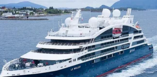 El barco crucero Le Bellot llega nuevamente a Santa Marta