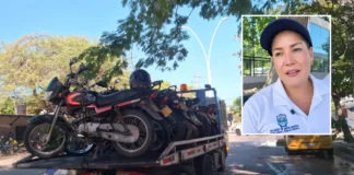 Inmovilizaron 40 motocicletas en una hora durante operativo del Plan Avispa